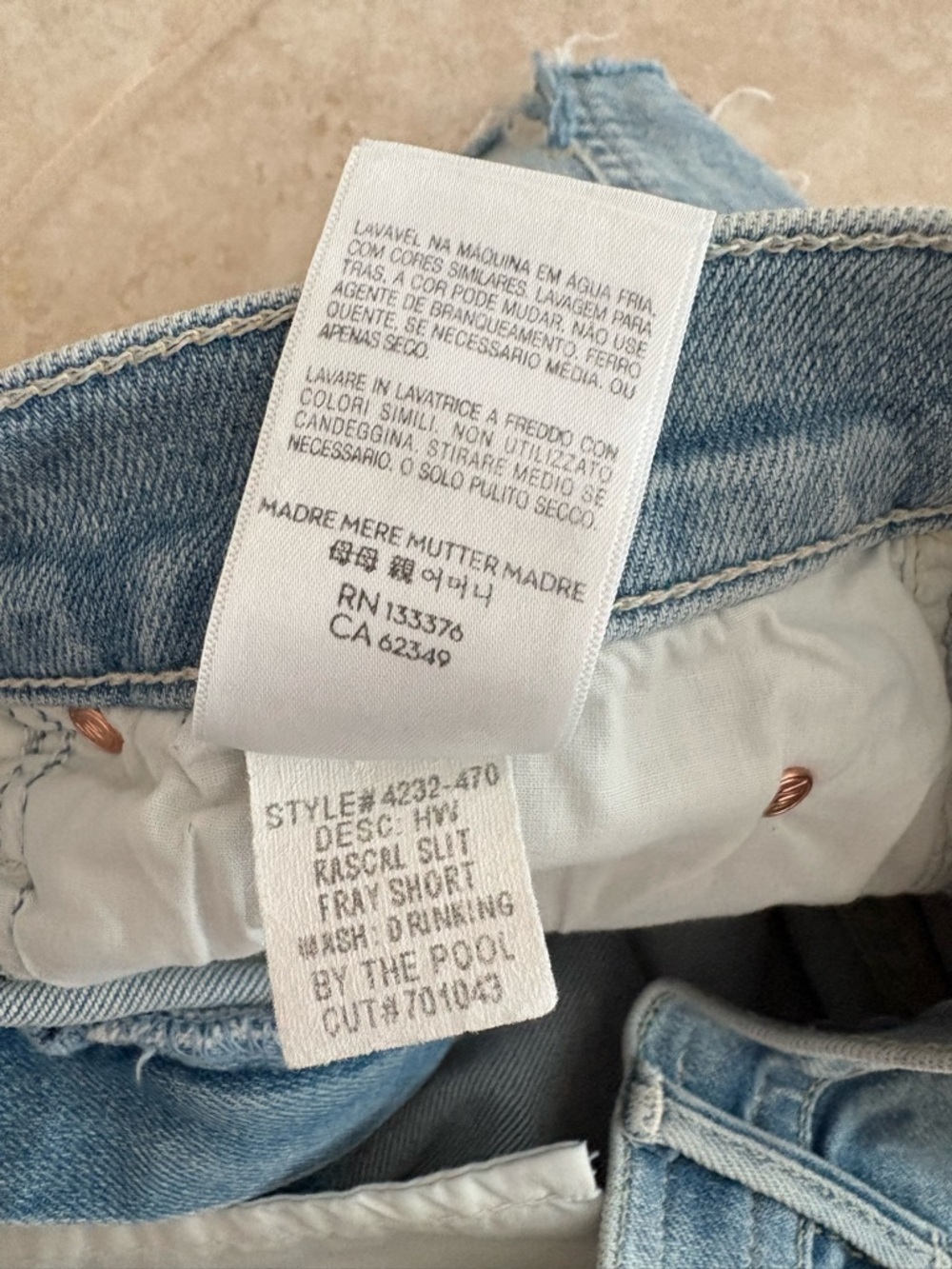 Mother rascal shorts - Picture 7 of 8